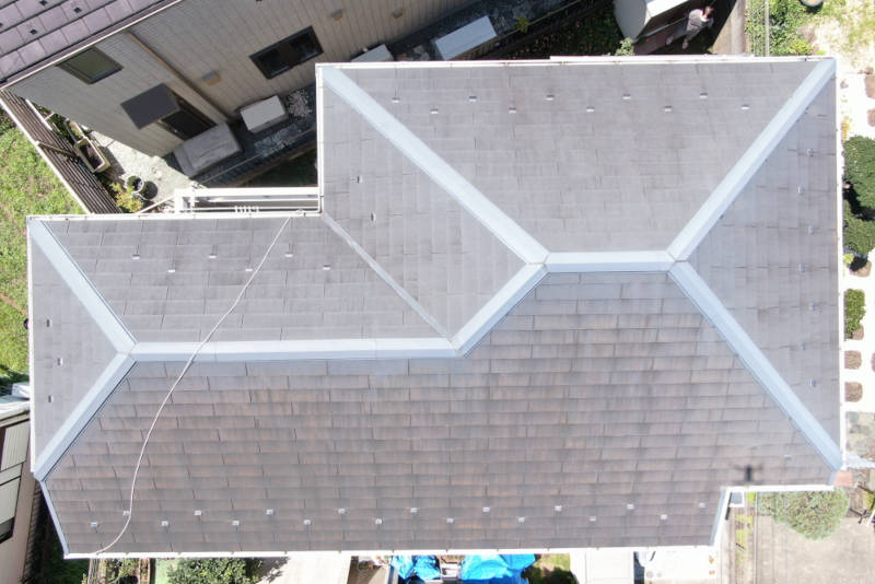 ドローン屋根・外壁点検調査1