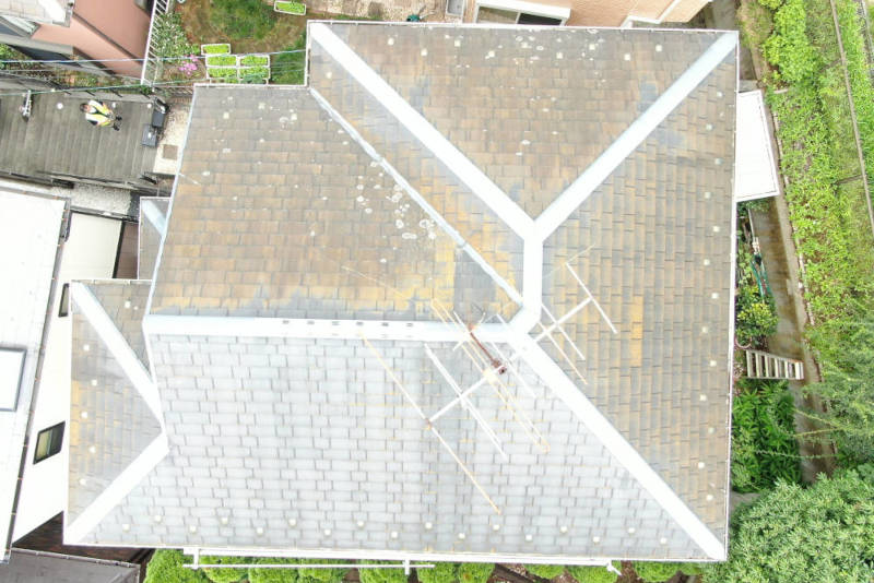 ドローン屋根・外壁点検調査2