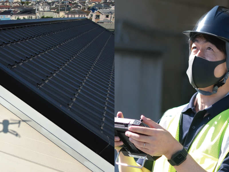 屋根/外壁 点検モバイルイメージ